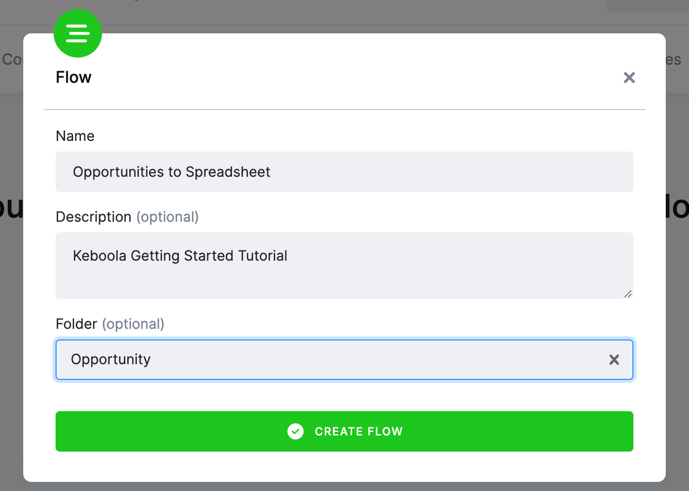 Screenshot - Add the first component task